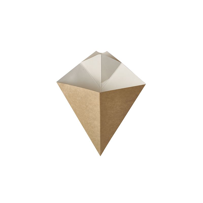 PAPSTAR Pommes-Frites-Spitztüte "pure", 190 x 235 mm (EAN: 4002911867792)