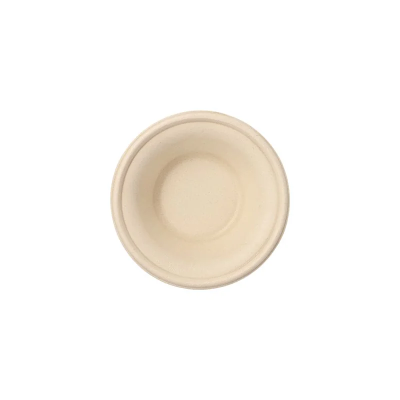 PAPSTAR Zuckerrohr-Schale "pure", rund, 380 ml, natur (EAN: 4002911336892)