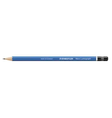 STAEDTLER Bleistift Mars Lumograph, Härtegrad: HB, blau (EAN: 4007817104156)