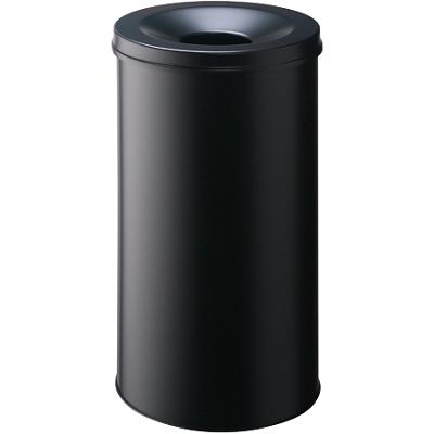 DURABLE Papierkorb SAFE, rund, 60 Liter, schwarz (EAN: 4005546988580)