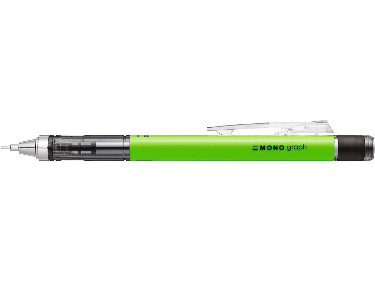 Tombow Druckbleistift "MONO graph", 0,7 mm, neongrün (EAN: 4901991545944)