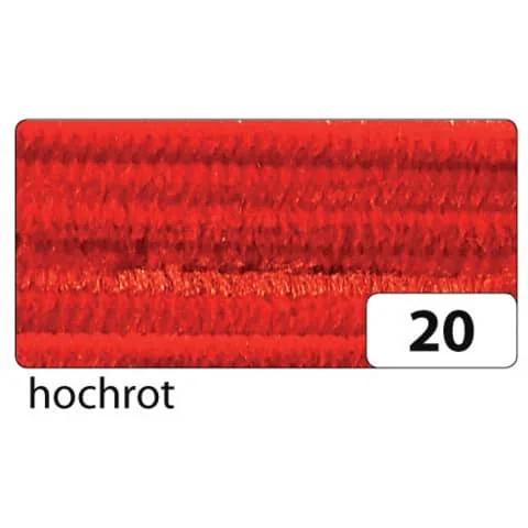 folia Chenilledraht (Pfeifenputzer), hochrot (EAN: 4001868780208)