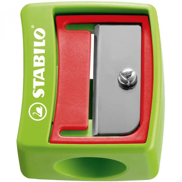 STABILO Spitzer für Multitalentstift woody 3 in 1, rot und grün (EAN: 4006381119429)