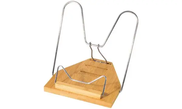 WEDO Leseständer, aus Bambus, vernickelte Metallbügel (EAN: 4003801799452)