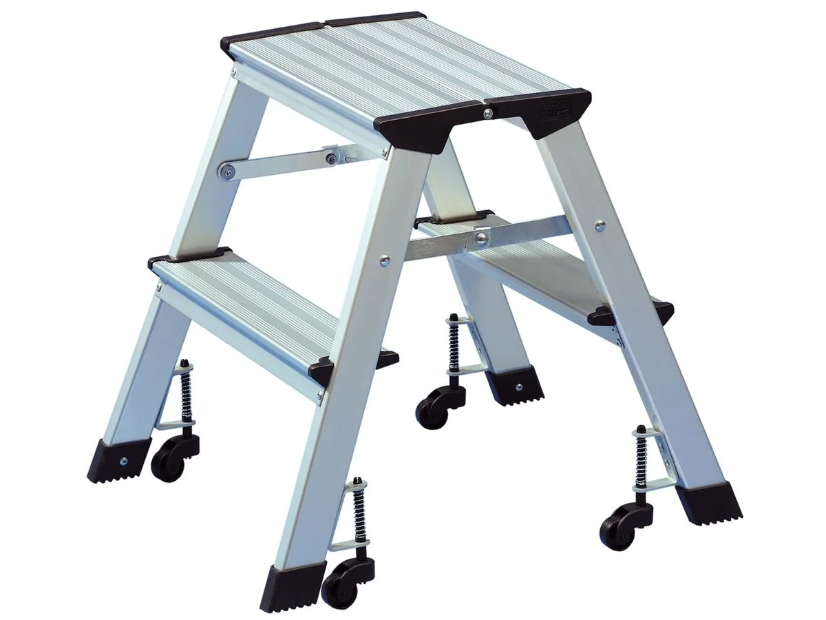 WEDO Klapptritt, aus Aluminium, Tragkraft: 150 kg (EAN: 4003801106410)