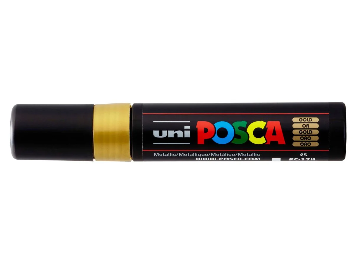 POSCA Pigmentmarker PC-17K, gold (EAN: 4902778202296)