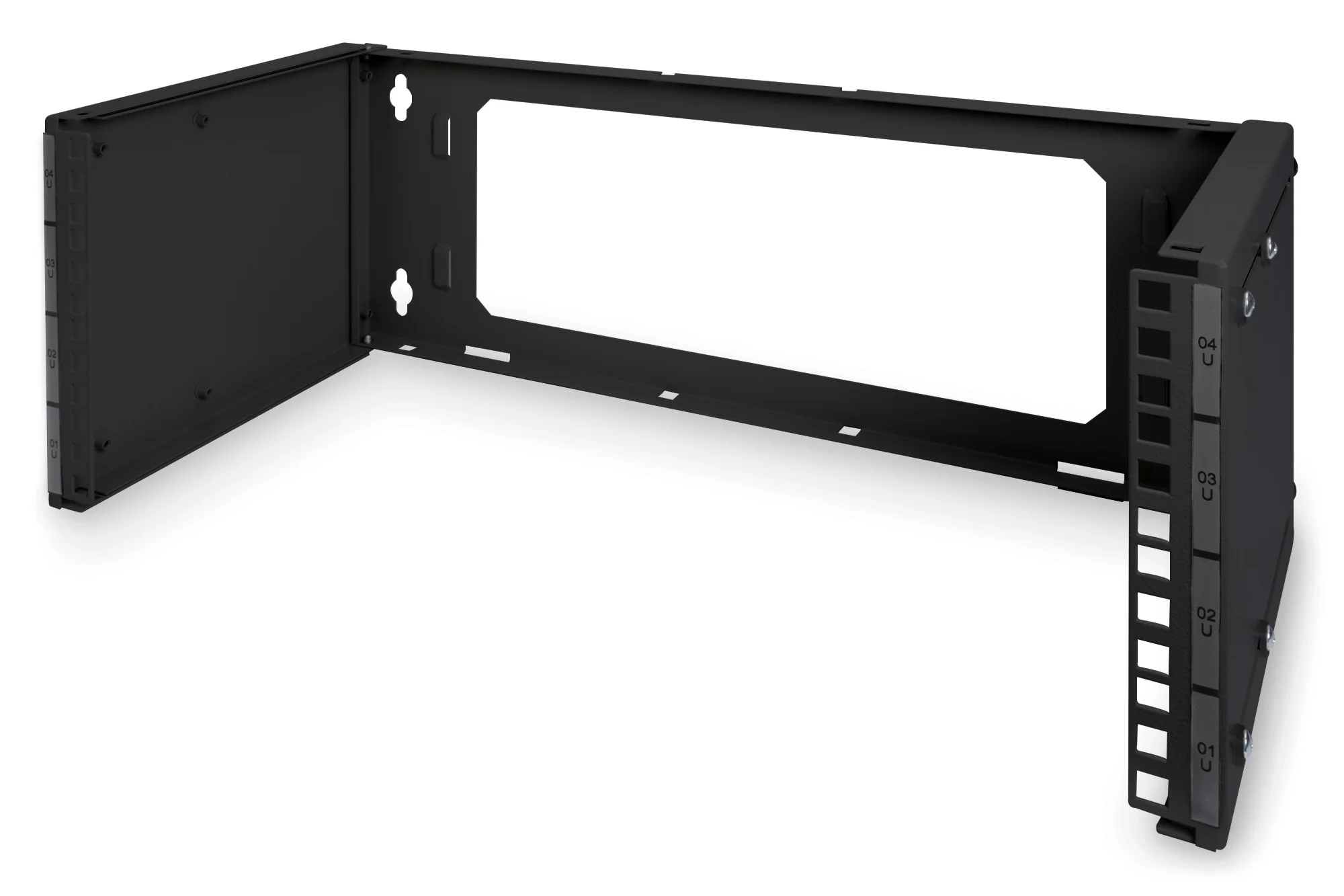 DIGITUS 19" Universal-Wandgestell, 4 HE, schwarz (RAL 9005) (EAN: 4016032250371)