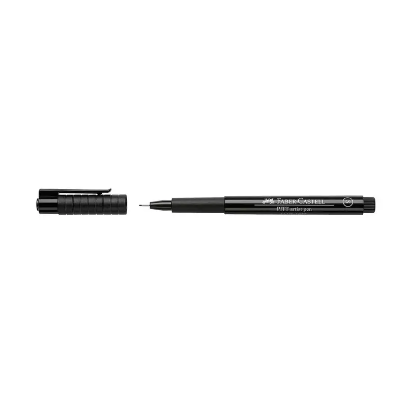 FABER-CASTELL Tuschestift PITT artist pen, schwarz (EAN: 4005401671992)