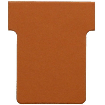 nobo T-Karten, Größe: 1,5 / 45 mm, 170 g/qm, orange (EAN: 3147330002865)