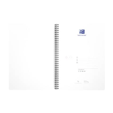 Oxford Office Spiralbuch, DIN A4, liniert, 90 Blatt (EAN: 3020120024073)