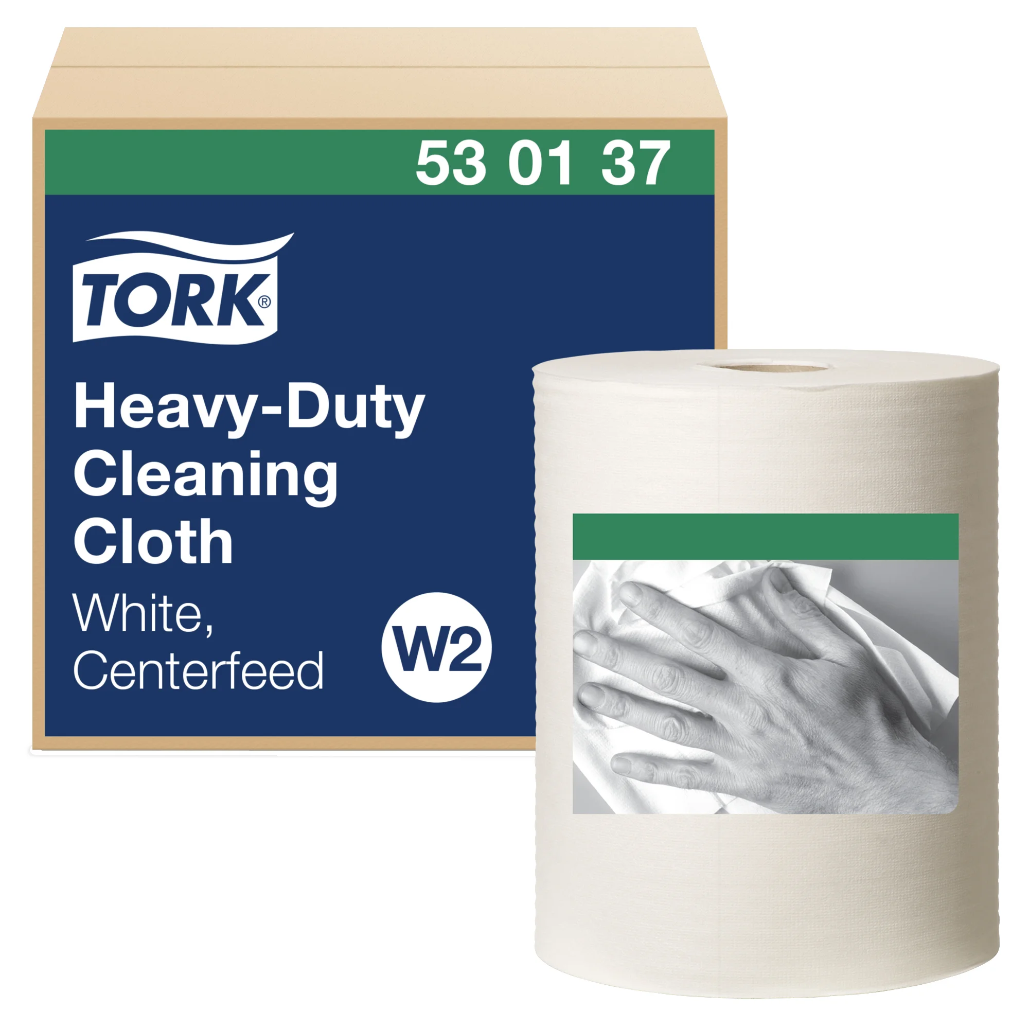 TORK Mehrzweck-Putzrolle, 1-lagig, 106,4 m, weiß - stark (EAN: 7322540057553)