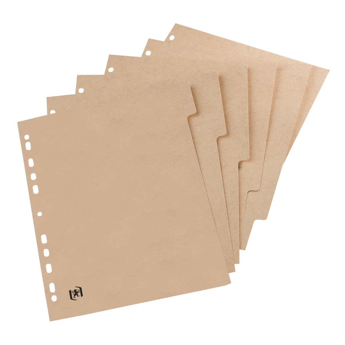 Oxford Karton-Register TOUAREG, blanko, DIN A4, 5-teilig (EAN: 3045050160974)