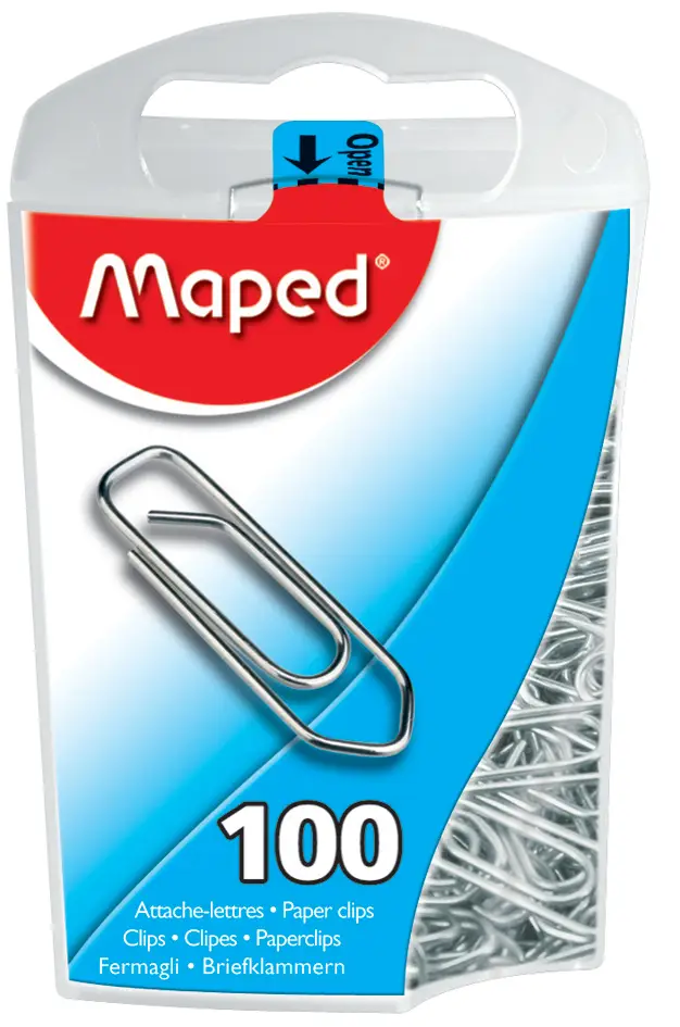 Maped Büroklammern, verzinkt, 25 mm (EAN: 3154143200111)