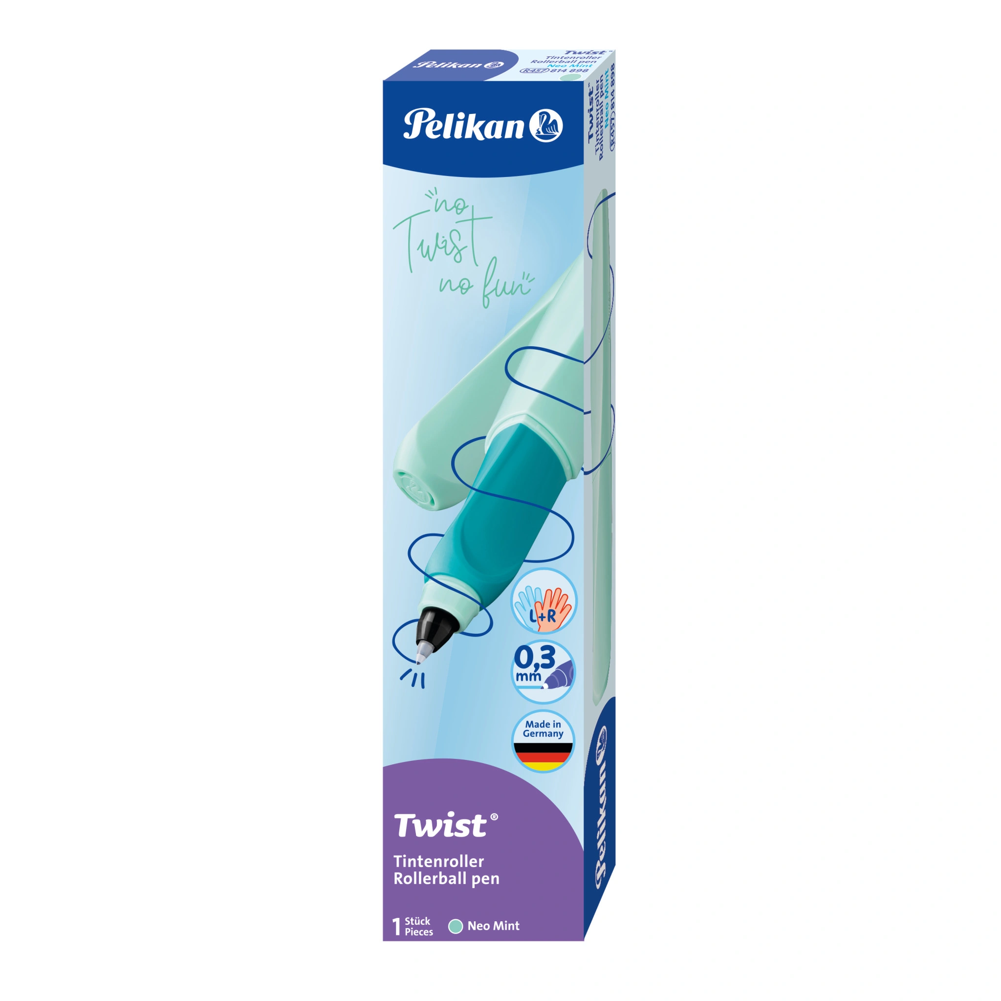 Pelikan Twist Tintenroller Neo Mint, mintgrün (EAN: 4012700814890)