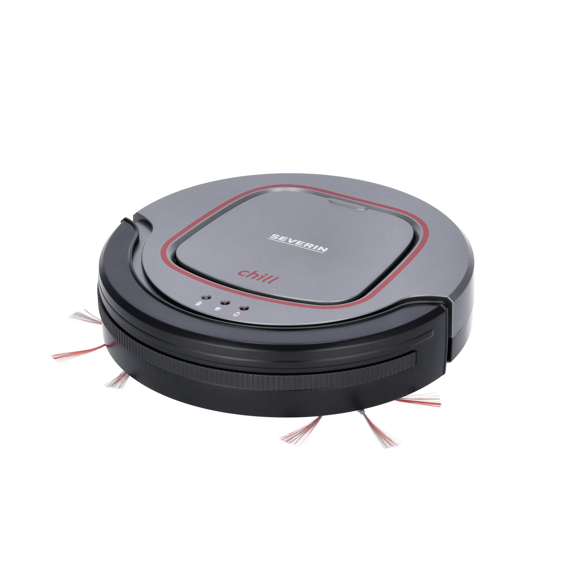 SEVERIN Saugroboter Chill RB 7025, schwarz/rot (EAN: 4008146016400)