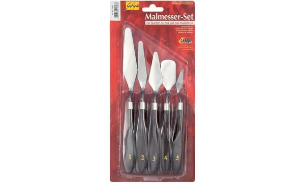 KREUL Malmesser sortiert, 5er-Set (EAN: 4000798418236)