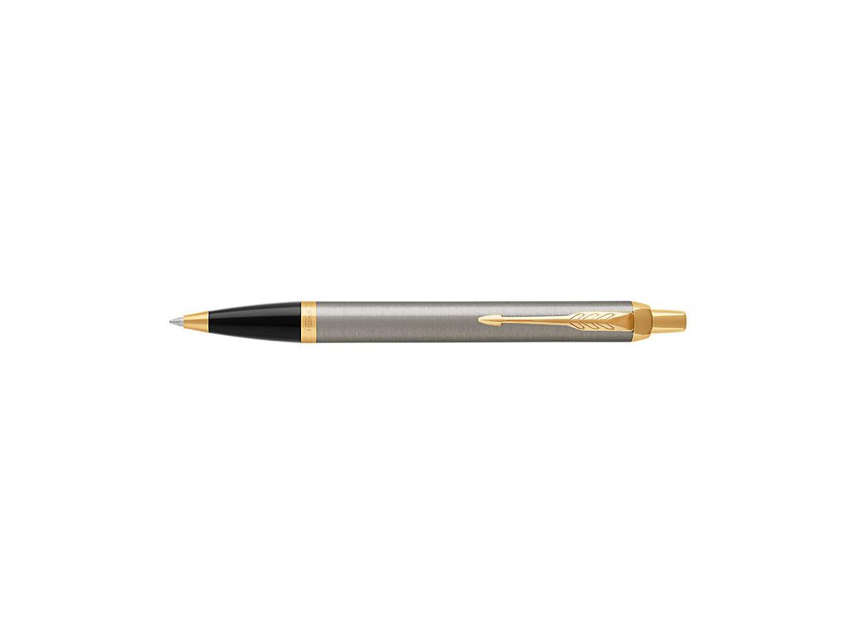 PARKER Druckkugelschreiber IM Brushed Metal G.C. (EAN: 3501179316703)