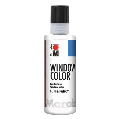 Marabu Window Color "fun & fancy", 80 ml, kristallklar (EAN: 4007751068323)