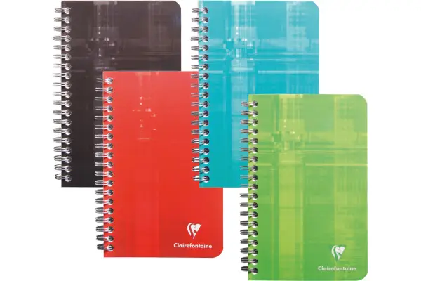 Clairefontaine Spiralheft, 110 x 170 mm, kariert (EAN: 3329680686821)