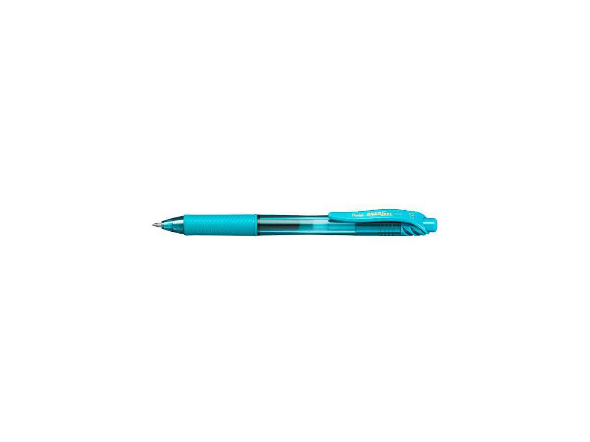 Pentel Liquid Gel-Tintenroller EnerGel-X BL107, türkis (EAN: 0884851037596)