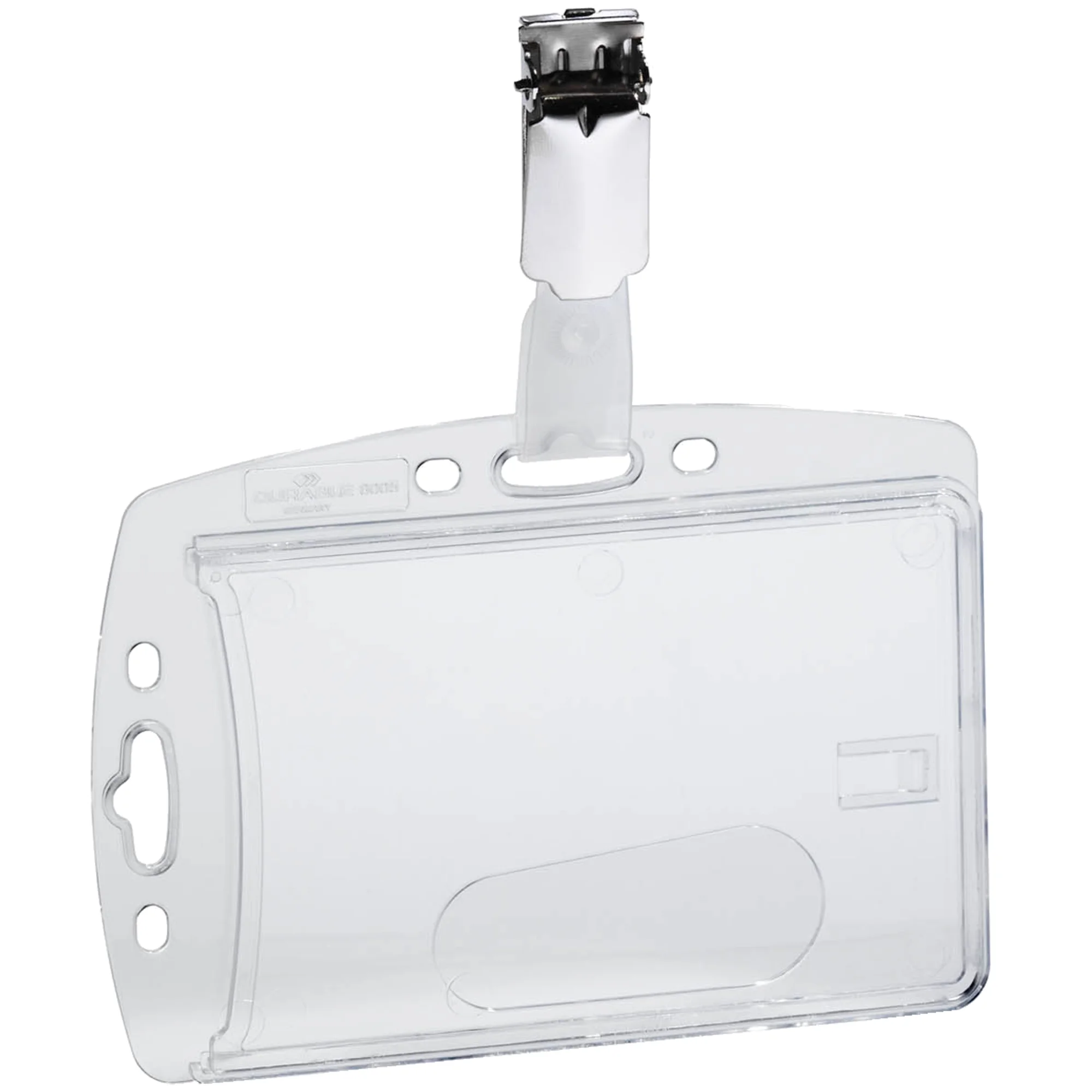 DURABLE Namensschilder, Hartbox, mit Clip, 54 x 85 mm (EAN: 4005546800288)