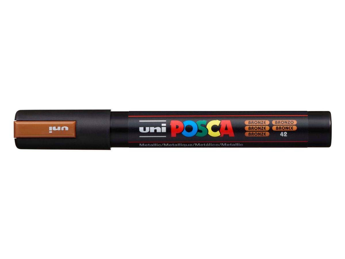 POSCA Pigmentmarker PC-5M, bronze (EAN: 4902778113547)
