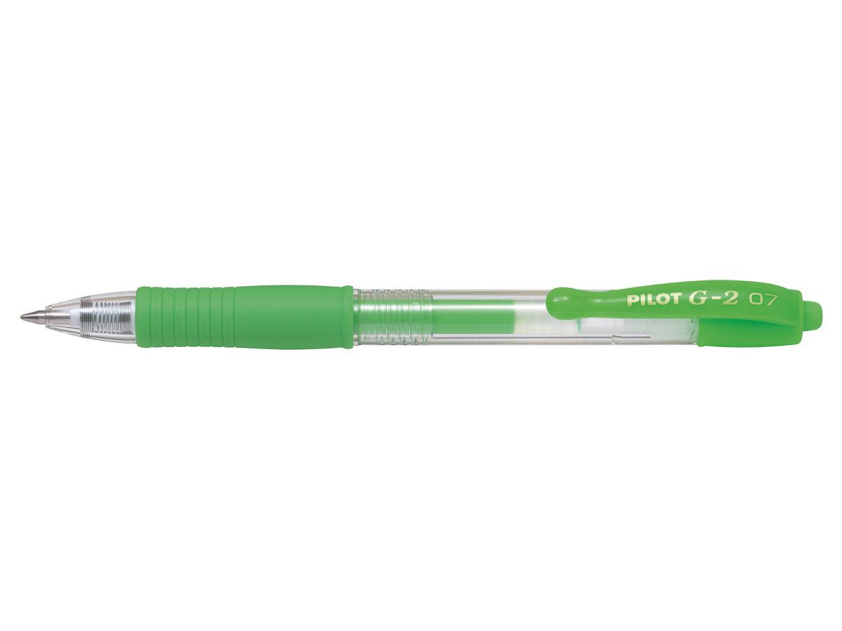 PILOT Gelschreiber G2 07 Neon, neongrün (EAN: 4902505586460)