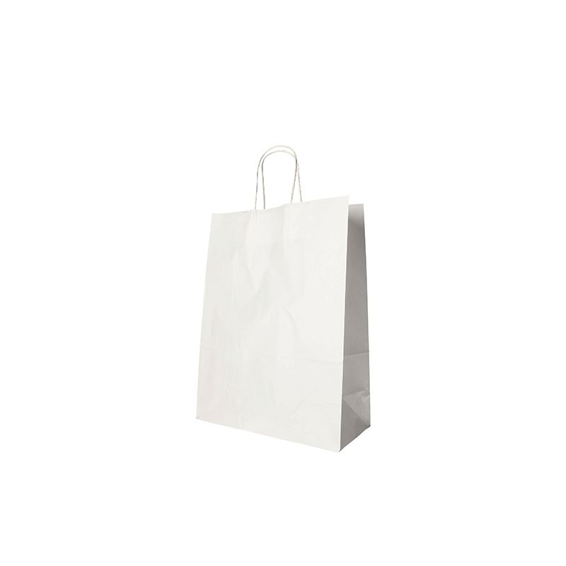 PAPSTAR Papier-Tragetasche, 350 x 260 x 120 mm, weiß (EAN: 4002911755235)