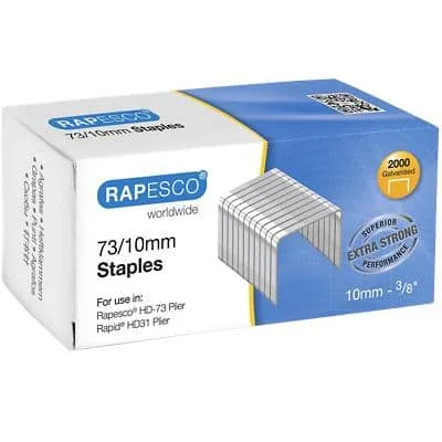 RAPESCO Heftklammern 73/10, verzinkt, galvanisiert (EAN: 5018505005609)