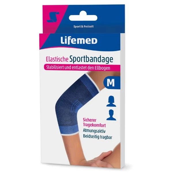 Lifemed Sportbandage "Ellbogenschutz", Größe: M (EAN: 4251594201090)