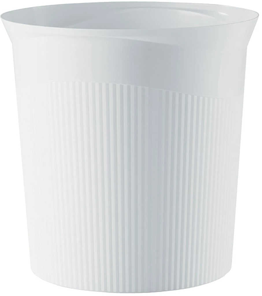HAN Papierkorb Re-LOOP, Öko-Kunststoff, 13 Liter, weiß (EAN: 4012473180215)