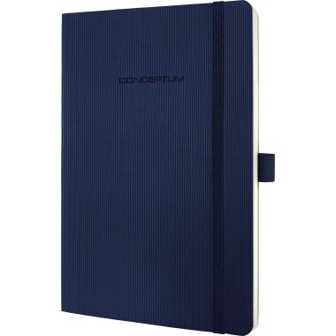 sigel Notizbuch Conceptum, DIN A5, kariert, blau (EAN: 4004360836374)