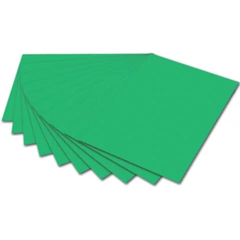 folia Tonpapier, DIN A4, 130 g/qm, smaragdgrün (EAN: 4001868064544)