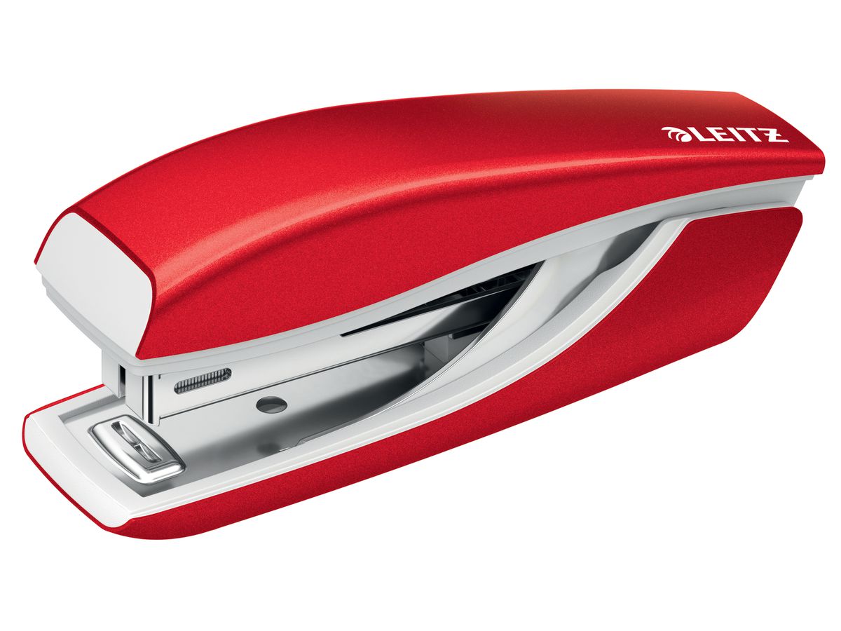 LEITZ Mini-Heftgerät NeXXt WOW 5528, rot, im Karton (EAN: 4002432135486)