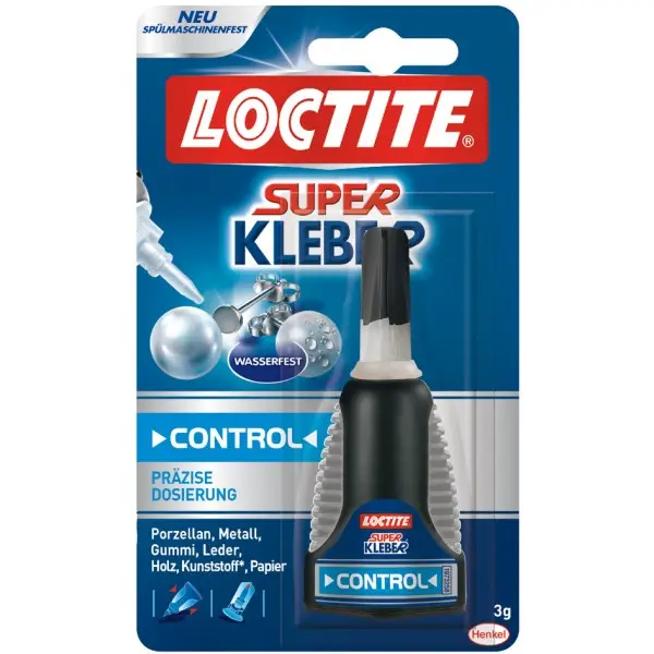 LOCTITE Superkleber Control, 3 g Flasche (EAN: 4015000417082)