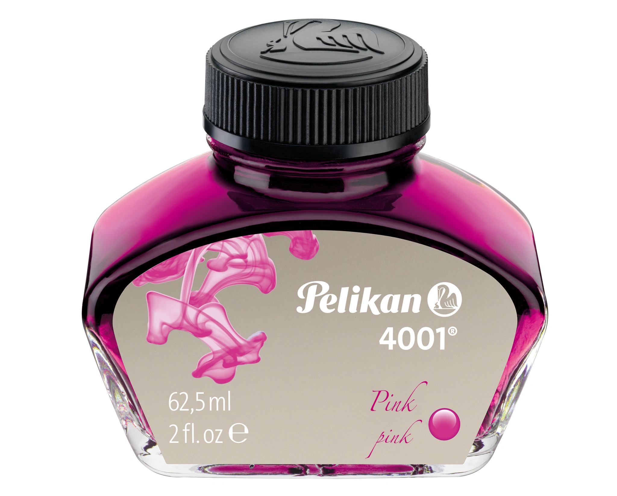 Pelikan Tinte 4001 im Glas, pink, Inhalt: 62,5 ml (EAN: 4012700301352)
