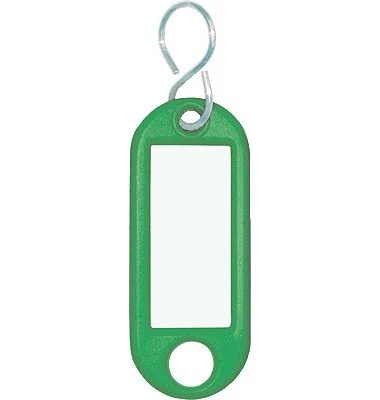 WEDO Schlüsselanhänger S-Haken, grün, Kleinpackung (EAN: 4003801729473)