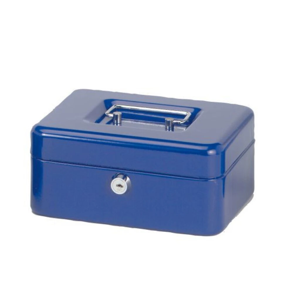 MAUL Geldkassette, blau, Maße: (B)200 x (T)170 x (H)90 mm (EAN: 4002390011235)
