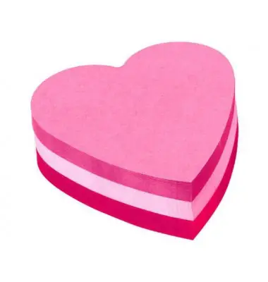 Post-it Haftnotizen notes, Herz-Form, 70 x 70 mm (EAN: 3134375349864)