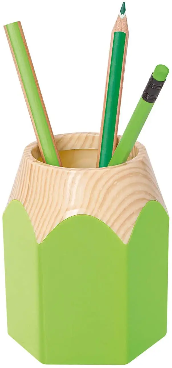 WEDO Stifteköcher "PENCIL", aus Kunststoff, apfelgrün (EAN: 4003801860855)