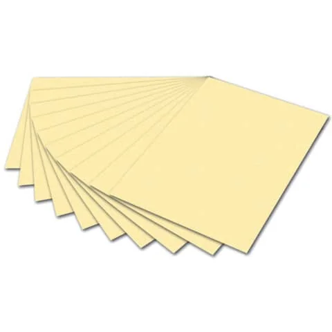 folia Fotokarton, DIN A4, 300 g/qm, strohgelb (EAN: 4001868614114)