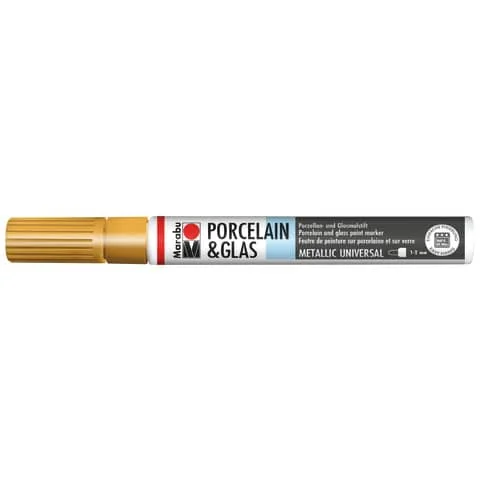 Marabu Marker "Porcelain & Glas Painter", gold (EAN: 4007751369505)