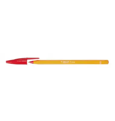 BIC Kugelschreiber Orange, Strichfarbe: rot (EAN: 0070330101609)