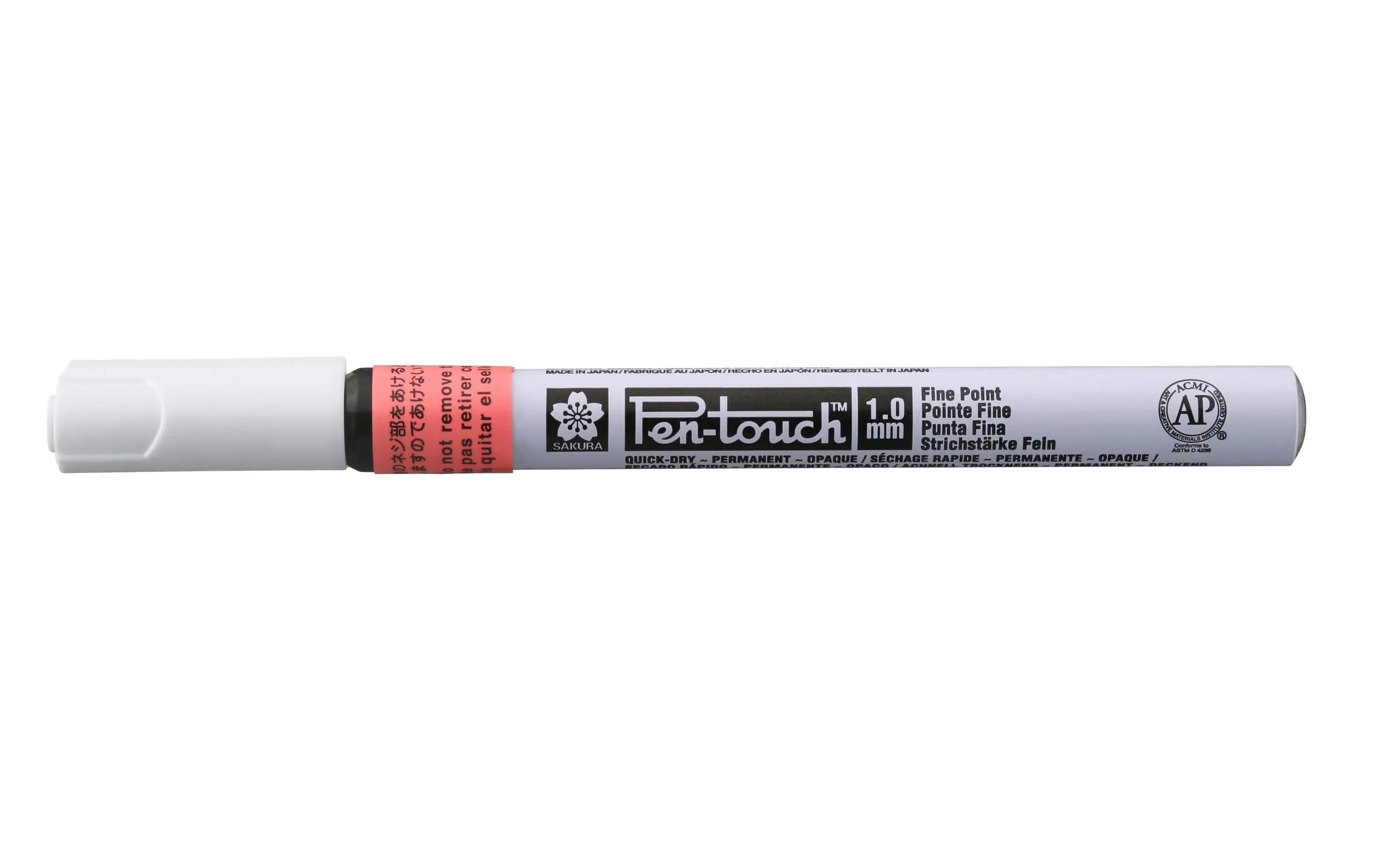 SAKURA Permanent-Marker Pen-Touch Fein, fluo-rot (EAN: 0084511322721)
