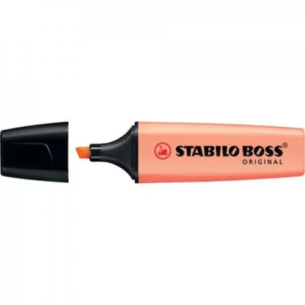 STABILO Textmarker BOSS ORIGINAL Pastel, pastellorange (EAN: 4006381492386)