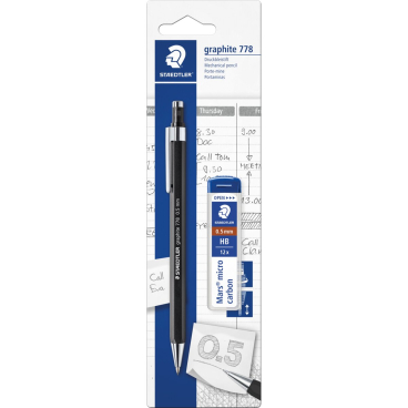 STAEDTLER Druckbleistift graphite 778 inkl. Minendose (EAN: 4007817140307)
