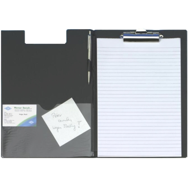 WEDO Klemmbrett-Mappe Standard, DIN A4, schwarz (EAN: 4003801040783)
