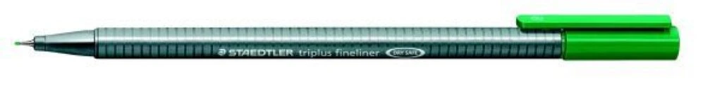 STAEDTLER Fineliner triplus, grün, Strichstärke: 0,3 mm (EAN: 4007817334065)