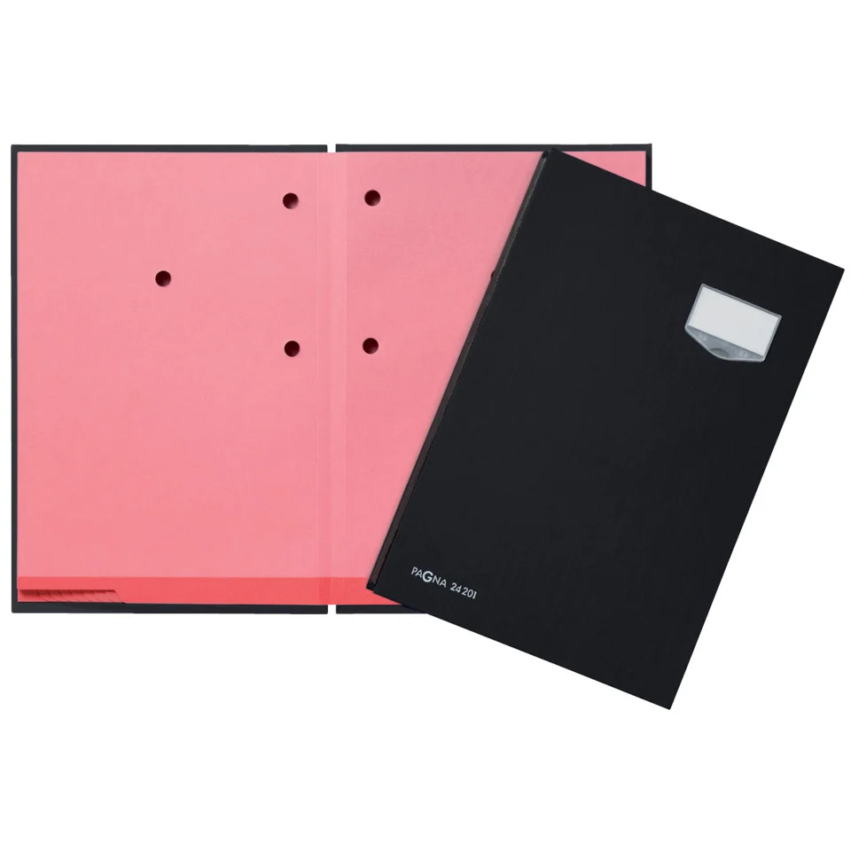 PAGNA Unterschriftenmappe "DE LUXE", DIN A4, 20 Fächer (EAN: 4013951009592)