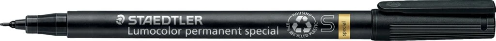 STAEDTLER Lumocolor Permanent-Marker special 319S, schwarz (EAN: 4007817319017)
